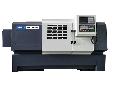 Токарный станок ЧПУ с горизонтальной станиной MetalTec NEXT 50x1000 (KND)